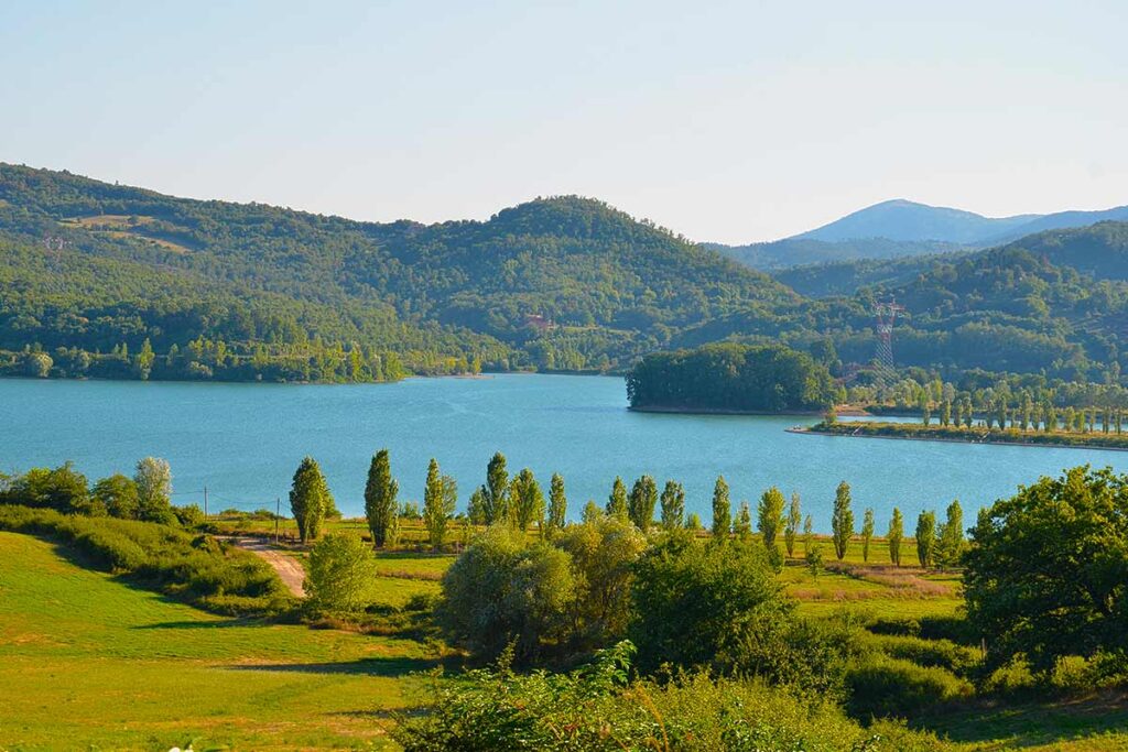 Lago di Bilancino: la sorpresa della Toscana in autunno