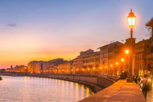 Arno, Pisa