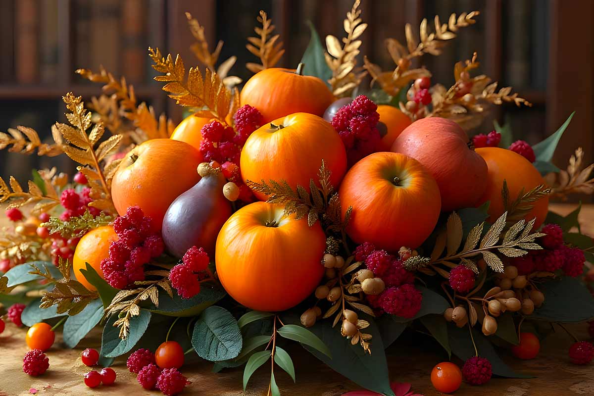 centrotavola autunnale di classe