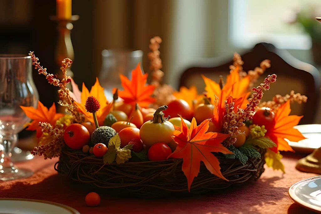 Centrotavola autunnali eleganti: idee raffinate per accogliere la stagione con stile