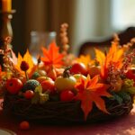 Centrotavola autunnali eleganti