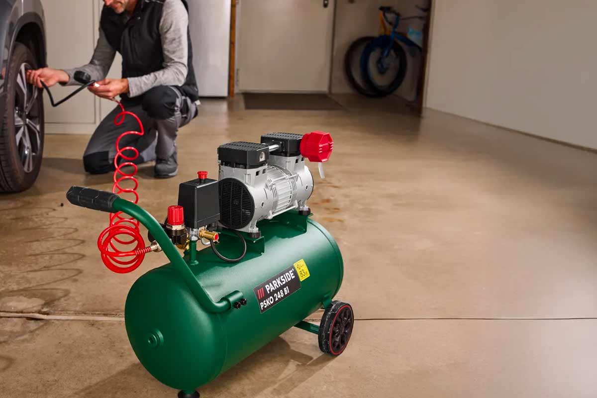 compressore Parkside da 24L