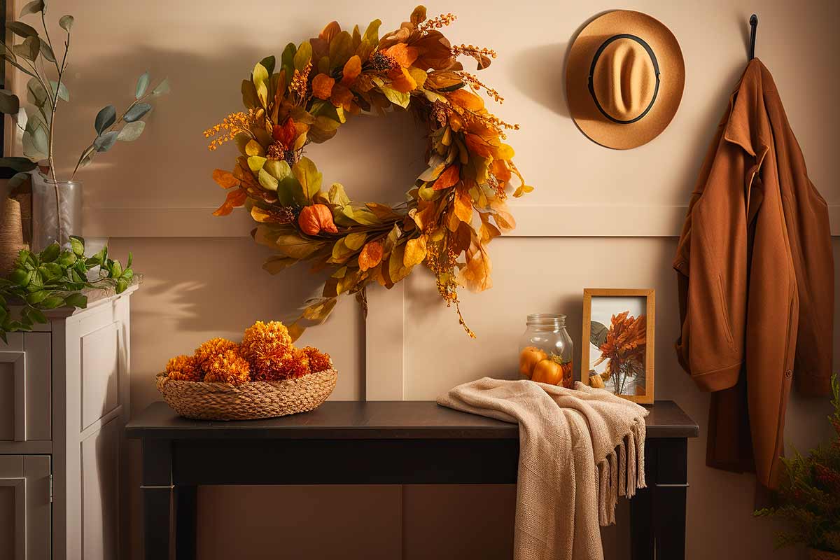 ingresso autunnale chic