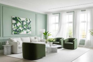 abbinamenti di tende e pareti