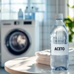 Metti un bicchiere di aceto in lavatrice