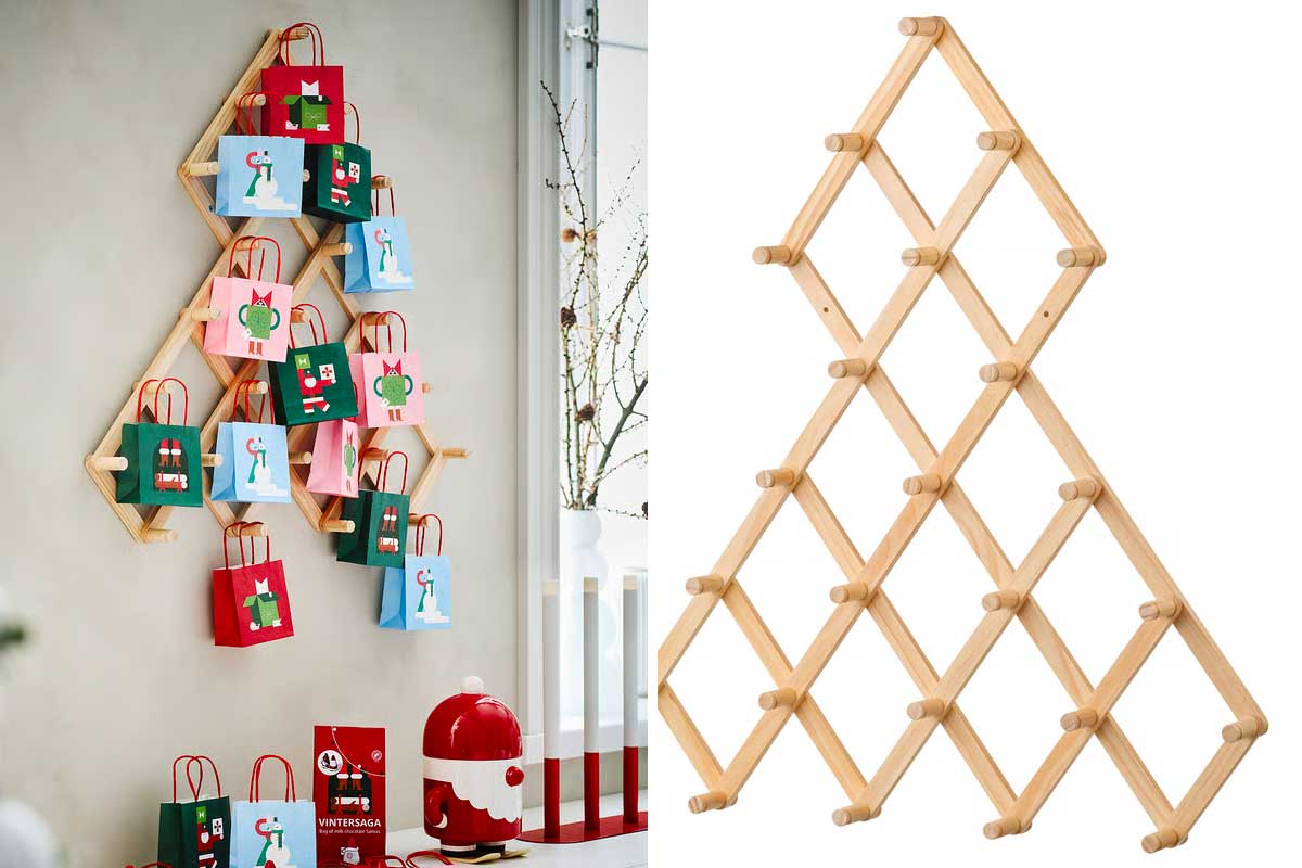 Albero alternativo in legno: la soluzione salva-spazio VINTERFINT