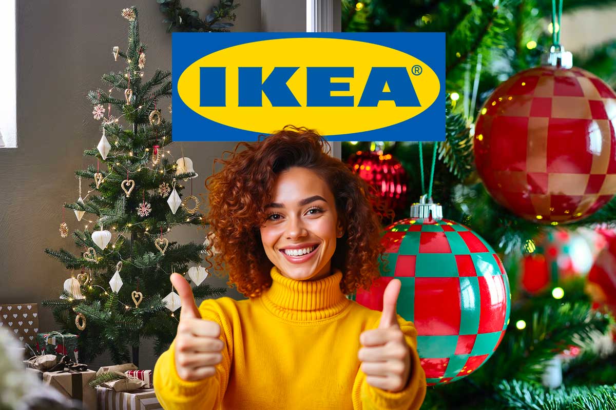 Alberi di Natale IKEA 2025: veri o finti sono irresistibili