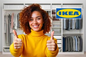 cabina armadio con PAX di Ikea