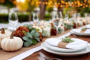 Centrotavola matrimonio autunnale