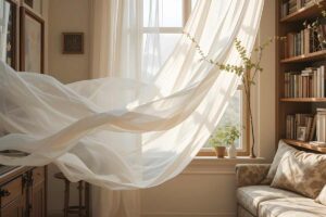 Come lavare le tende leggere