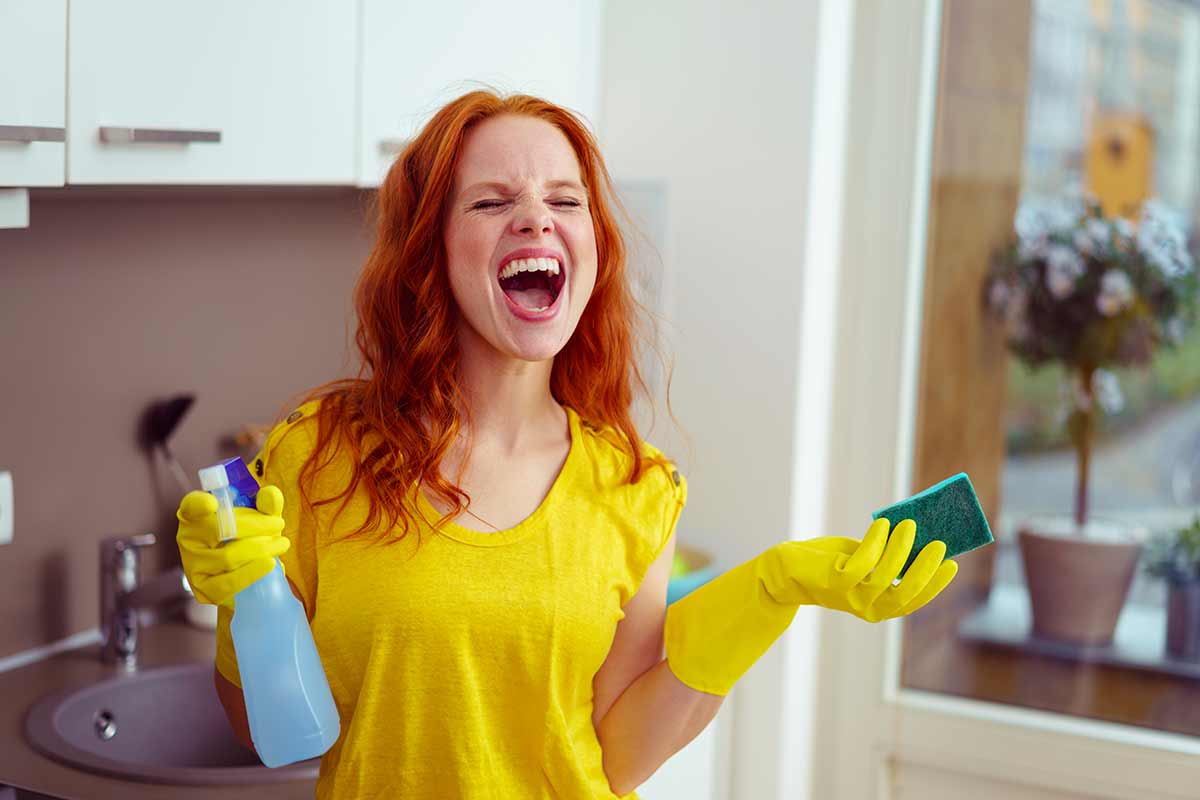 errori quando pulisci casa