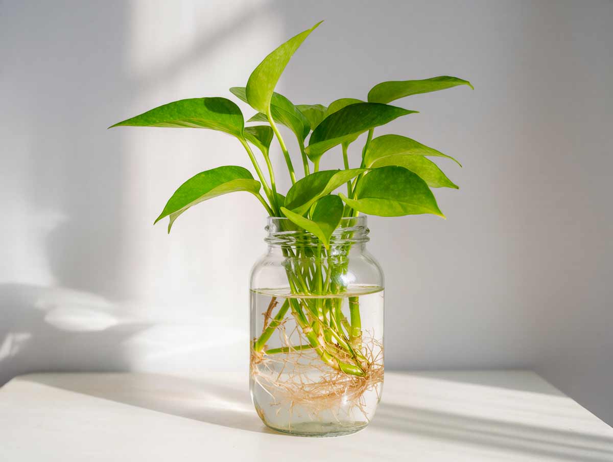 pothos in acqua