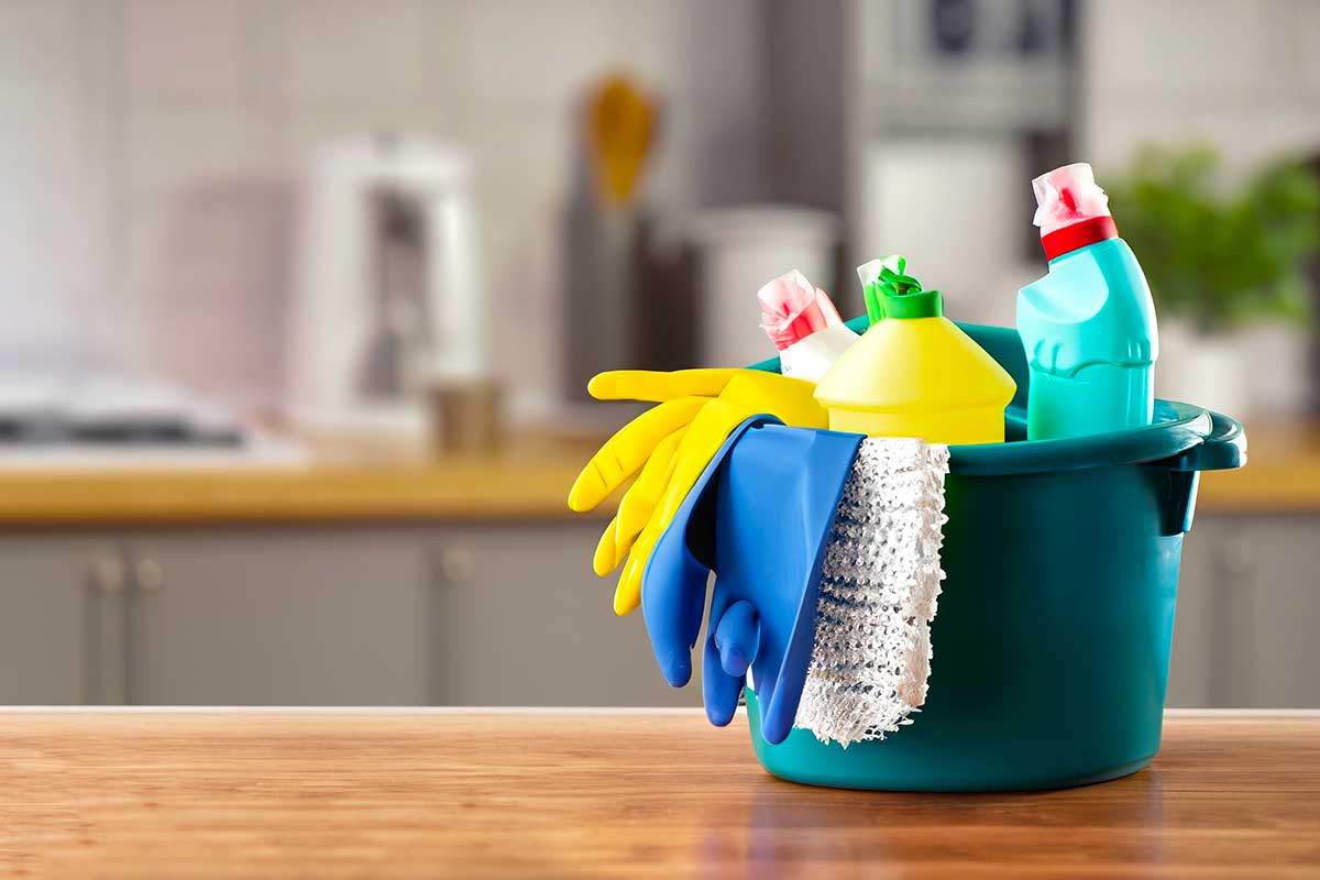 secchio delle pulizie