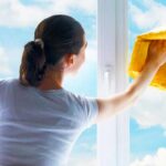 Pulire i vetri con aceto