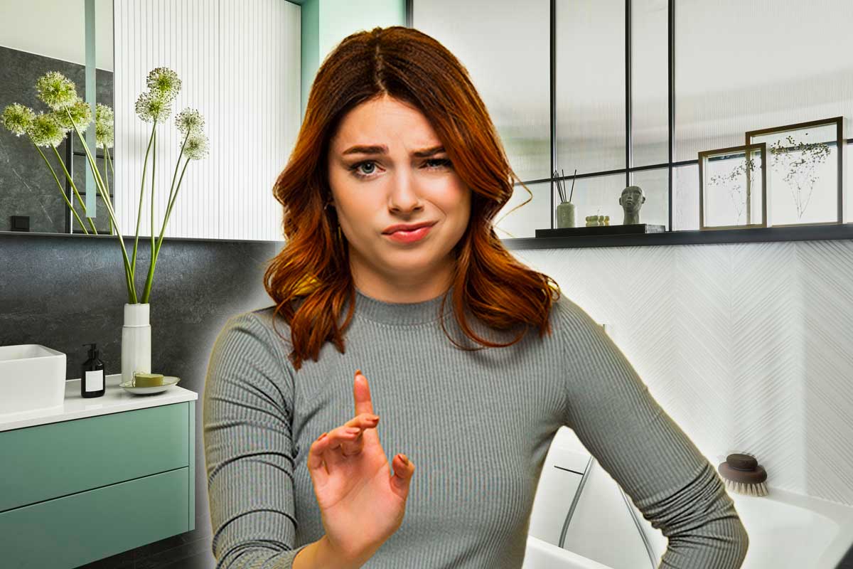 10 errori che rendono il bagno piccolo ancora più piccolo (e come evitarli)