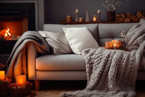 Angolo hygge in casa: i dettagli naturali che scaldano l’autunno e preparano all’inverno
