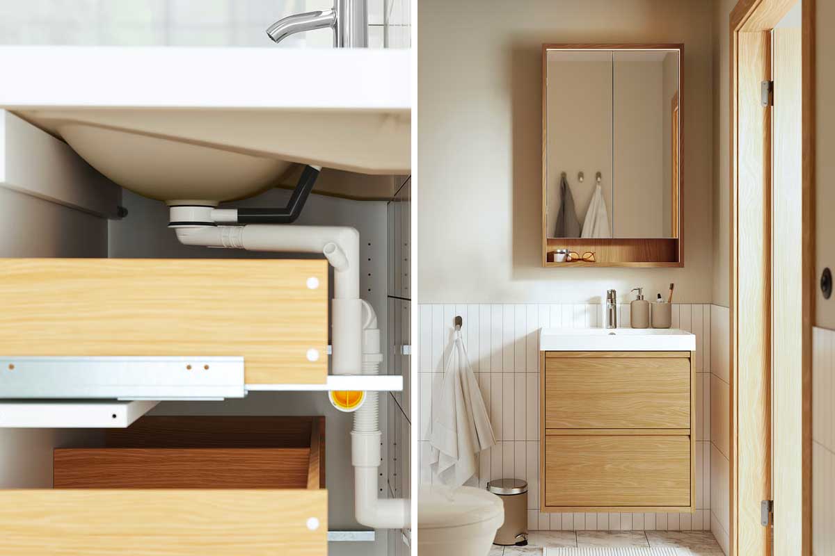mobile bagno compatto IKEA ÄNGSJÖN