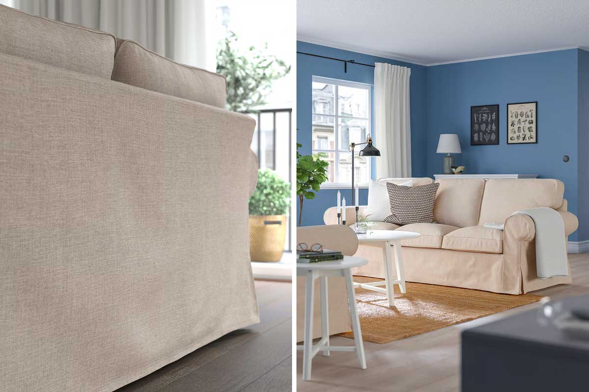 divano beige IKEA EKTORP