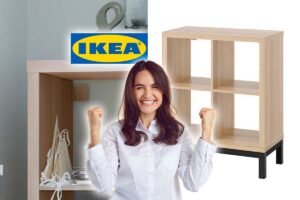 Lo scaffale IKEA più amato: KALLAX ora anche con base nera elegante