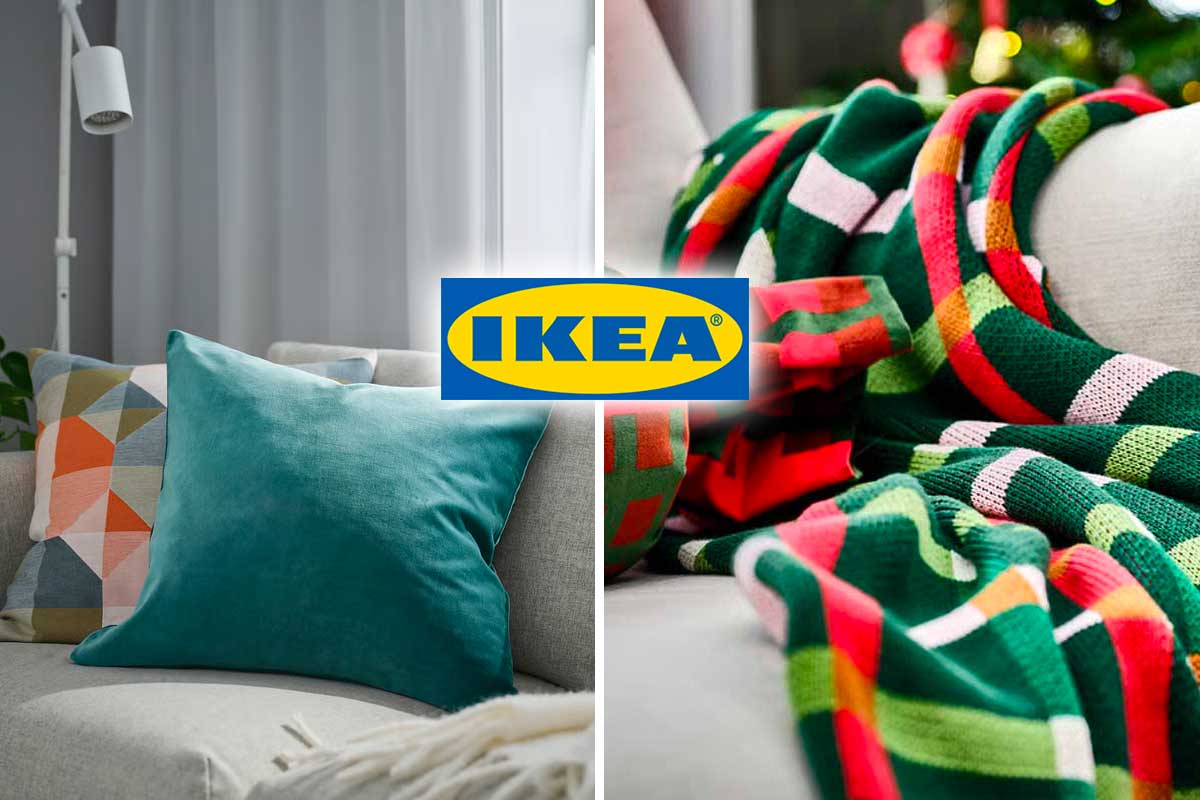 IKEA veste la casa d’inverno: tessuti caldi e colori che accendono il relax
