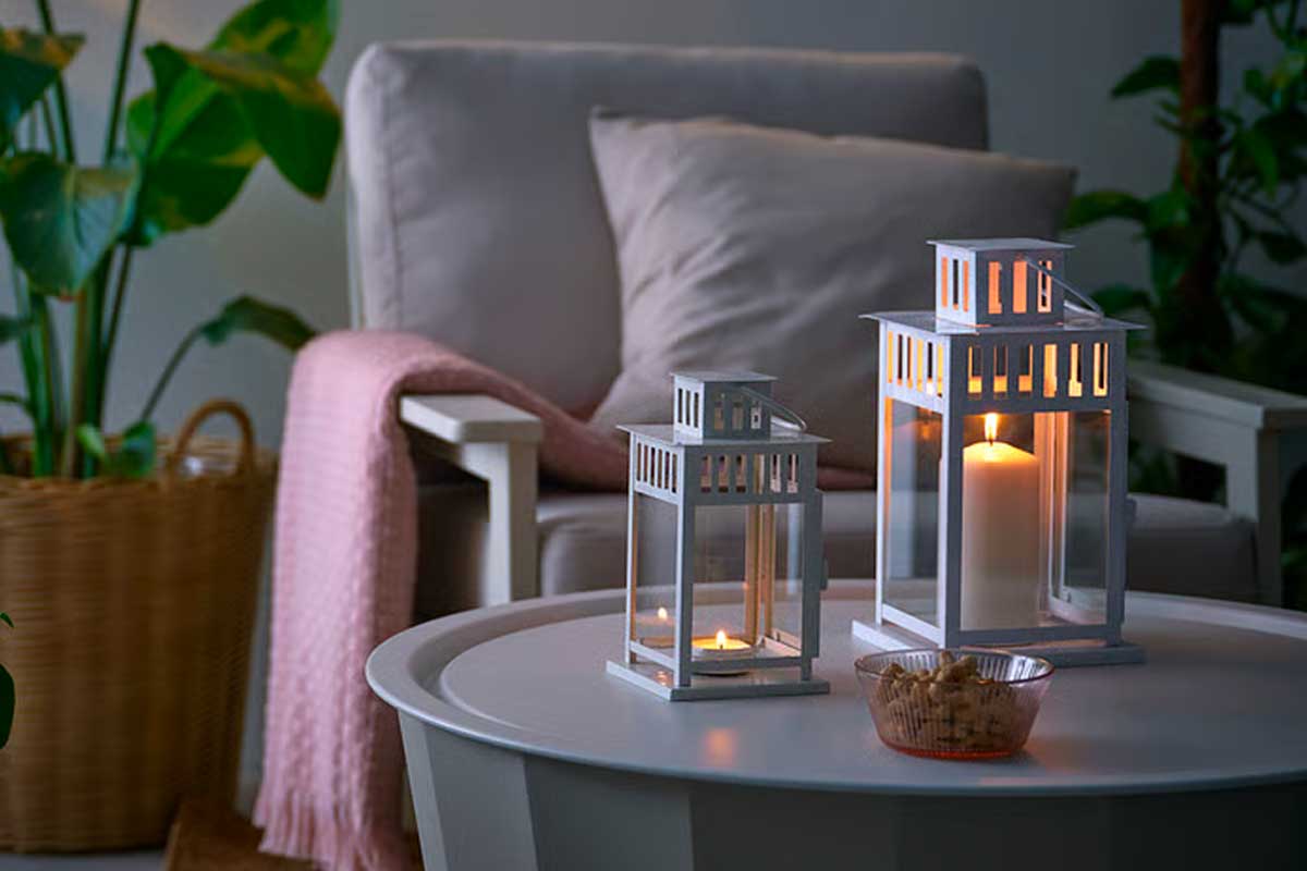 Lanterne bianche BORRBY