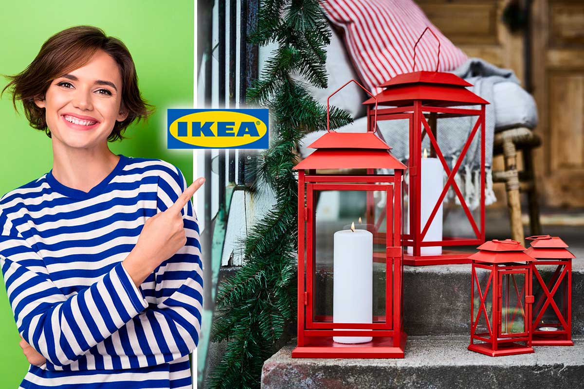 3 lanterne IKEA sotto i 5€ che riscaldano l’atmosfera di casa con l’arrivo del Natale
