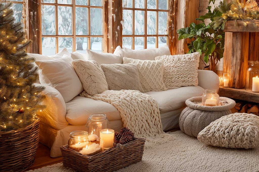 Magia natalizia stile cottage: come ricreare un’atmosfera calda e intima