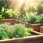 Orto aromatico d’autunno: come mantenerlo vivo fino alla primavera