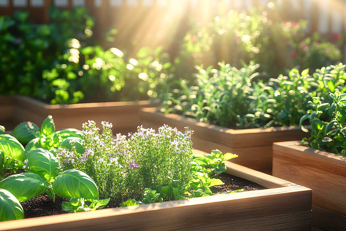 Orto aromatico d’autunno: come mantenerlo vivo fino alla primavera