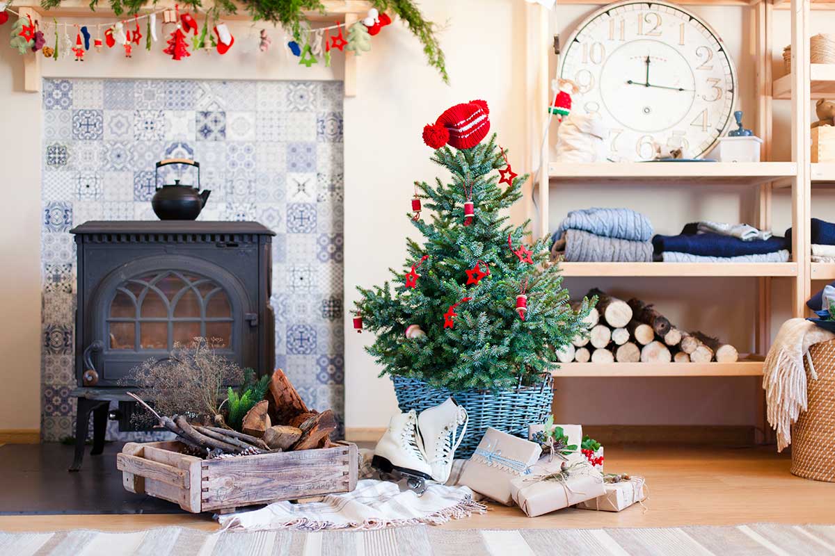Soggiorno natalizio in stile country: come ricreare il calore delle baite di montagna