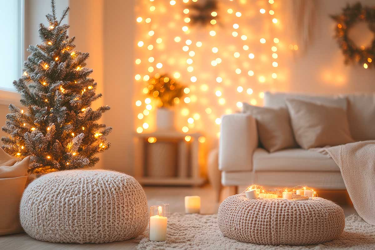 Il soggiorno natalizio perfetto: i 3 elementi che scaldano subito l’atmosfera