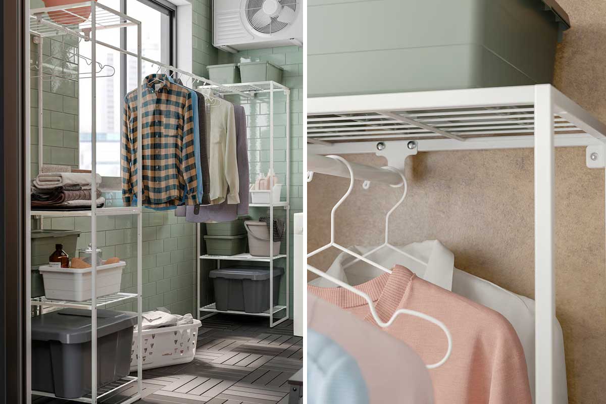 bastone appendiabiti JOSTEIN di IKEA