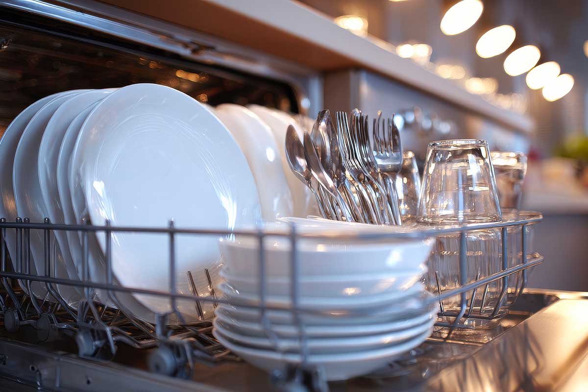 Stoviglie brillanti senza chimica: il segreto naturale che sostituisce il brillantante