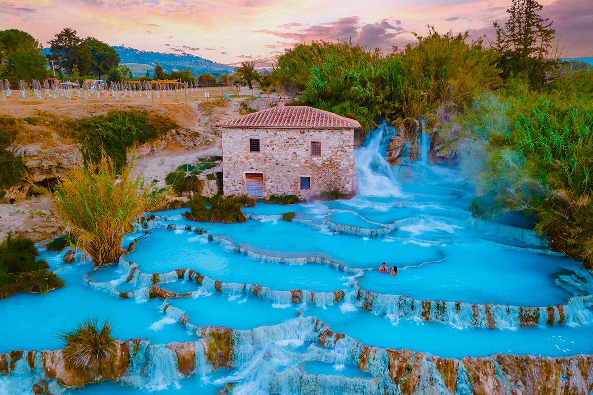 Weekend alle Terme di Saturnia: il luogo più bello dove rifugiarsi quando arriva il freddo