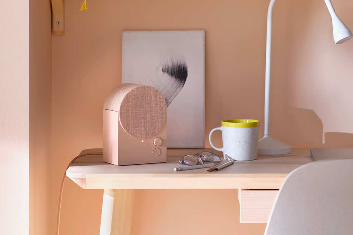 NATTBAD cassa Bluetooth rosa