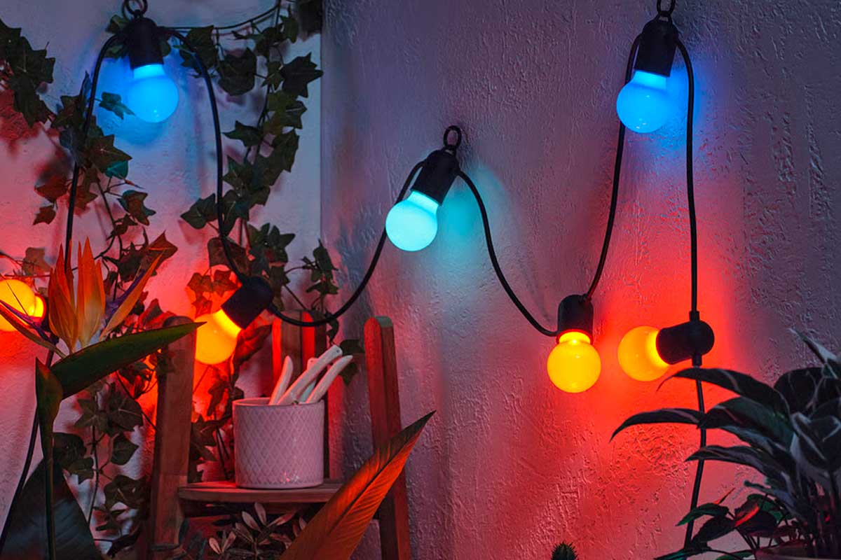 SOLVINDEN IKEA, Illuminazione a LED 12 luci