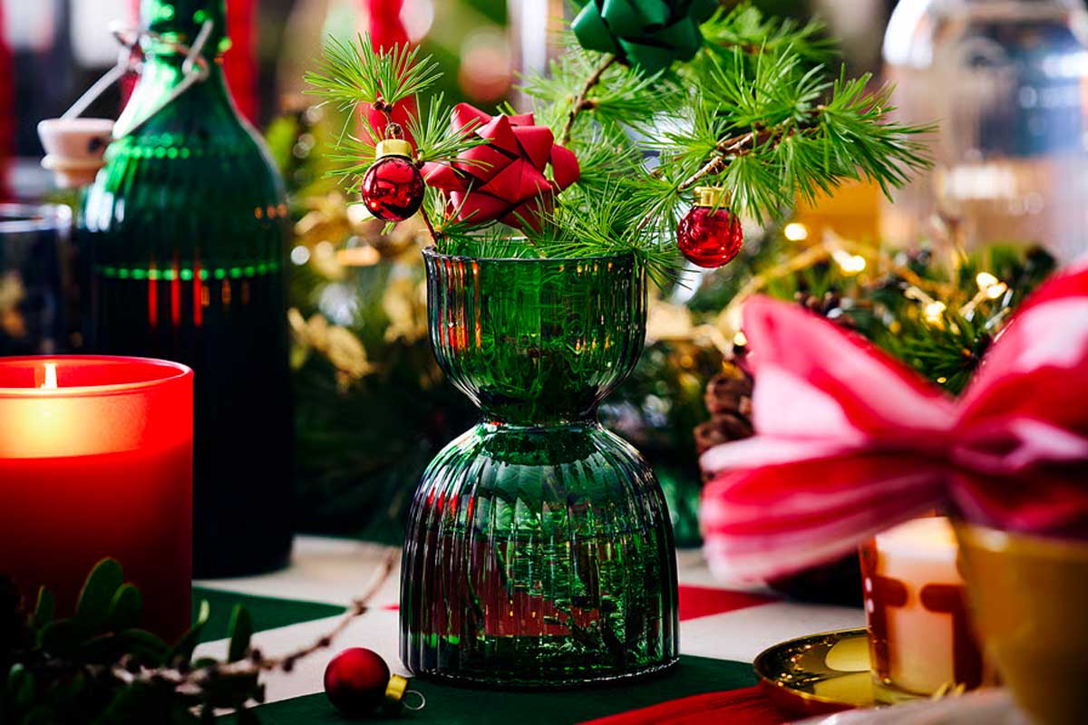 vaso verde scuro VINTERFINT