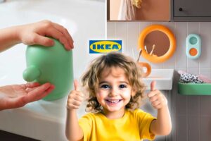 IKEA lancia una collezione per il bagno che rende i bambini più autonomi