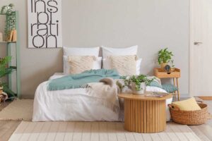 La palette di colori che fa sembrare la camera da letto più grande e più rilassante