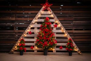 Con dei pallet puoi creare un Natale sorprendente: guarda cosa diventano