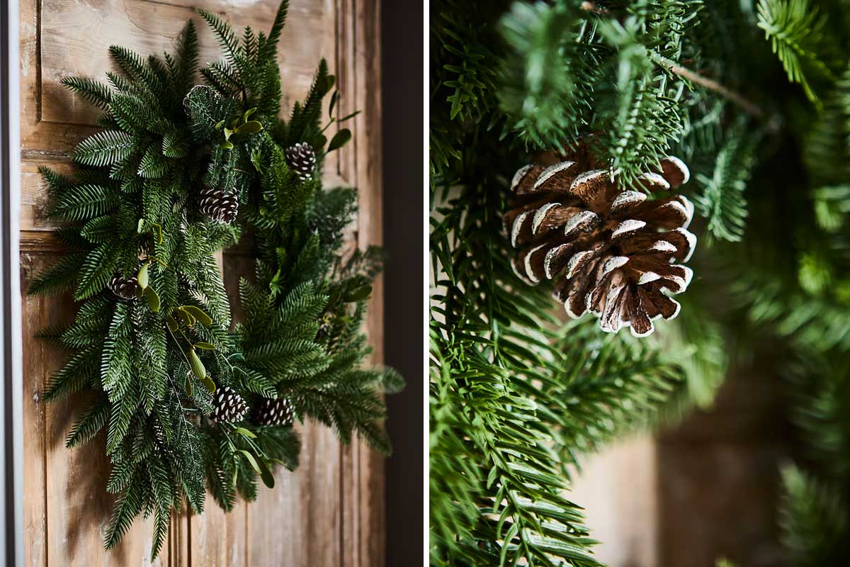 ghirlanda da 60 cm con pigne IKEA