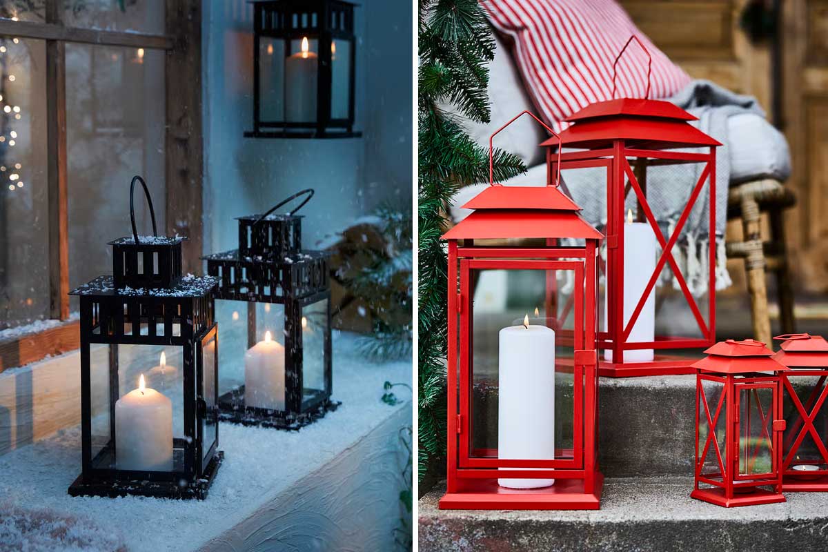 Lanterne BORRBY e VINTERFINT