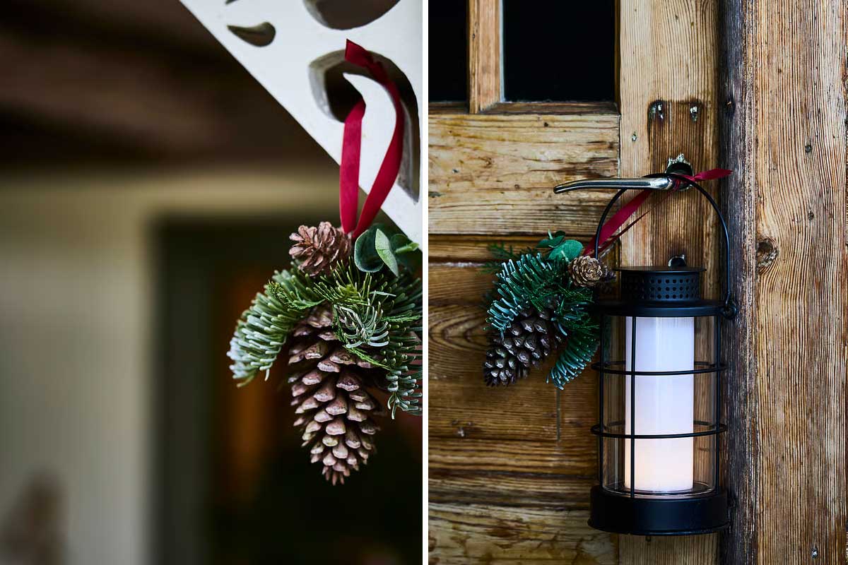 Decorazione da appendere VINTERFINT con pigna