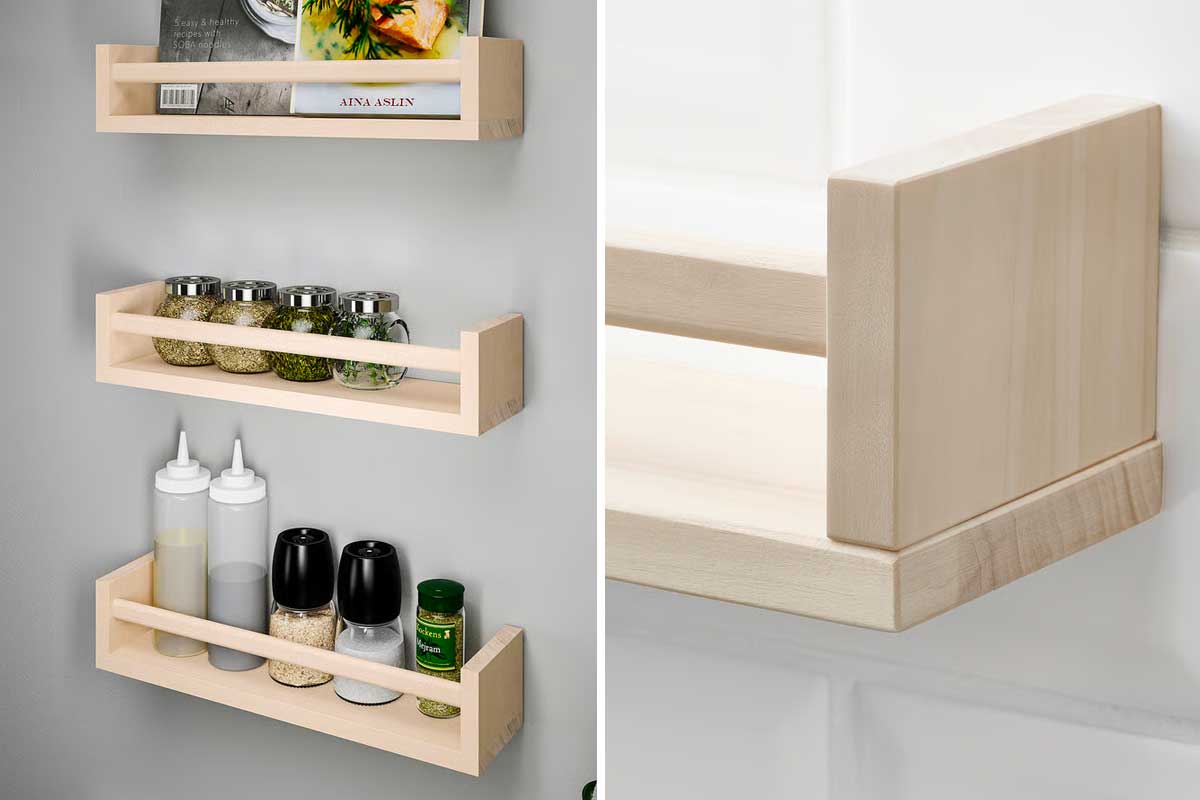 scaffaletto per spezie BEKVÄM