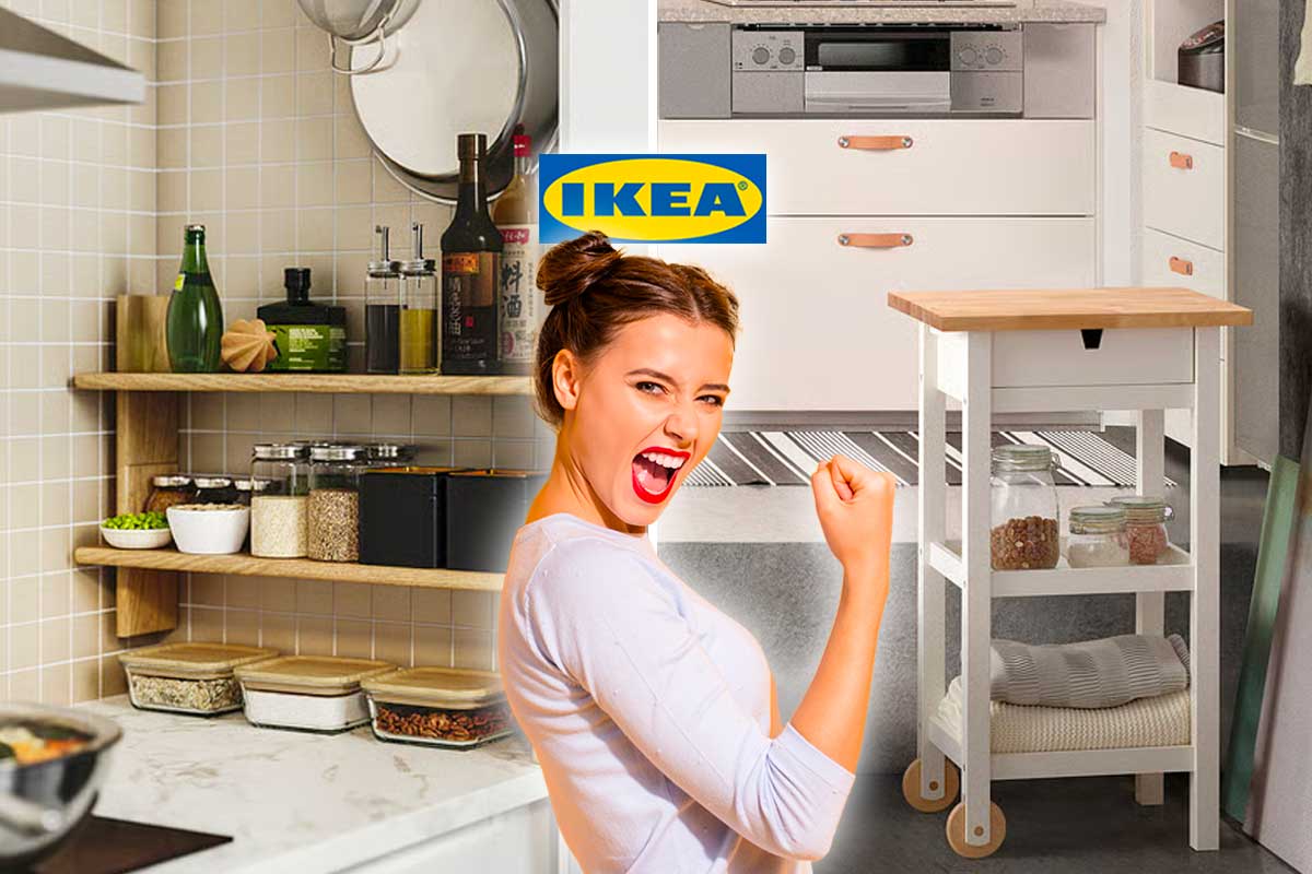 IKEA sorprende: 5 idee salvaspazio che trasformano le cucine piccole