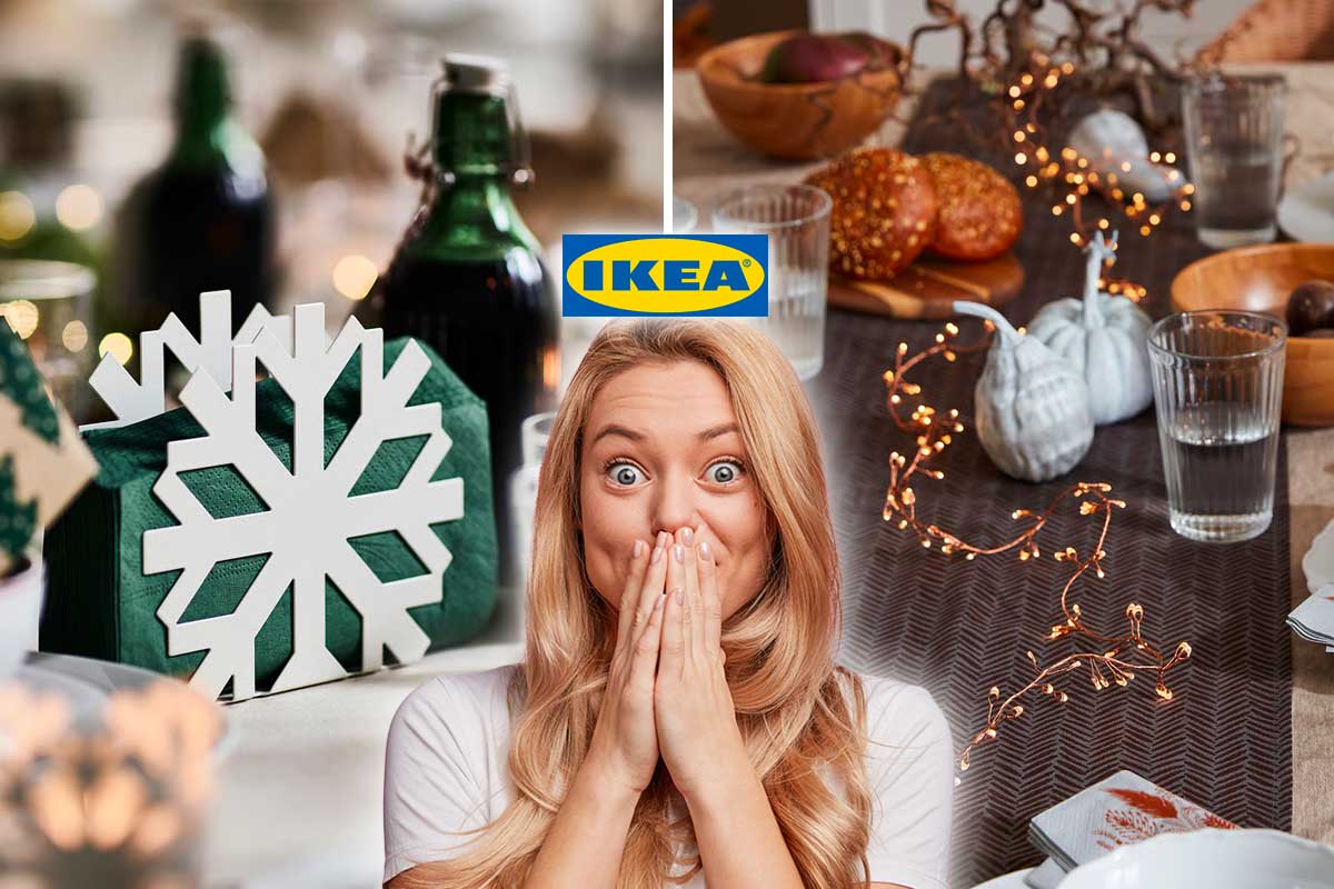 IKEA e la magia della tavola natalizia: tra colori morbidi, luce calda e un’atmosfera immediata