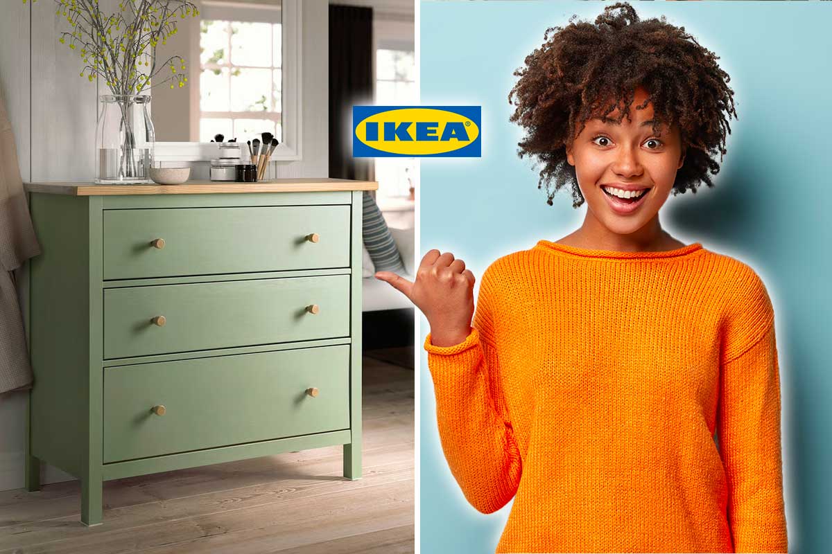 IKEA HEMNES grigio-verde in edizione limitata: la nuova cassettiera che scalda la casa