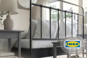 Sembra un letto d’altri tempi, ma è una delle nuove strutture IKEA
