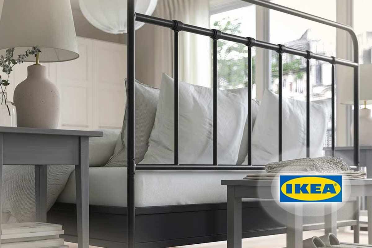 Sembra un letto d’altri tempi, ma è una delle nuove strutture IKEA