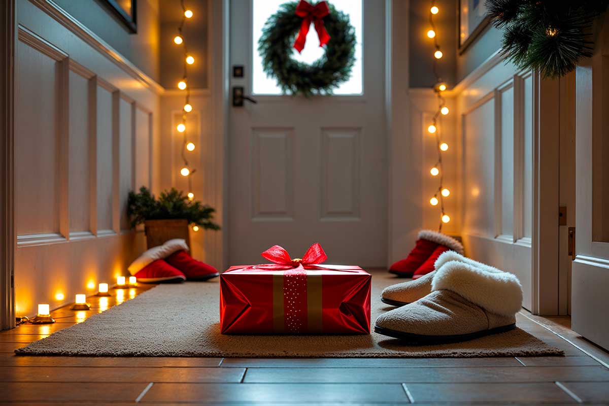 Natale in arrivo: trucchi semplici per non avere un ingresso caotico